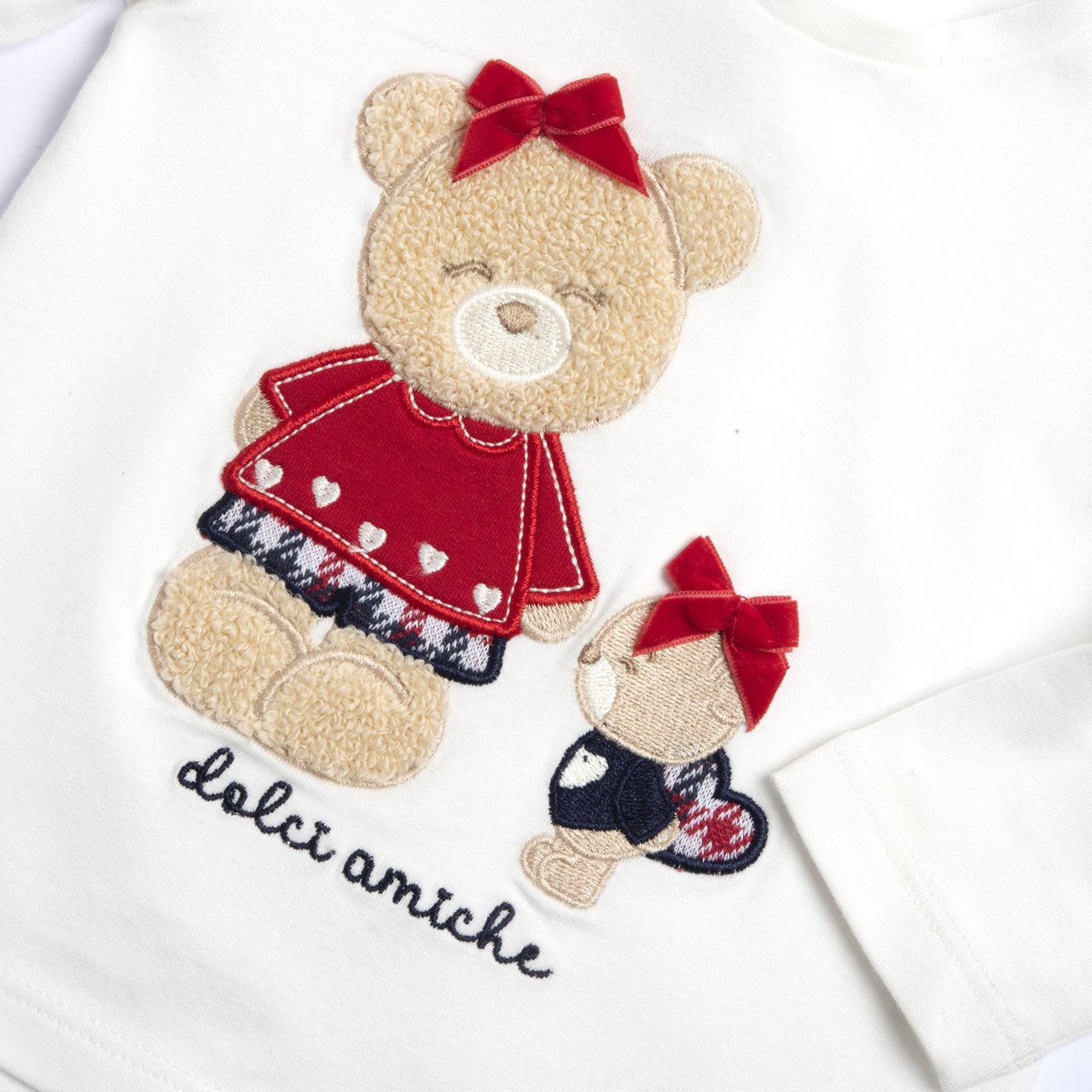 Maglietta maniche lunghe con ricamo - Chicco