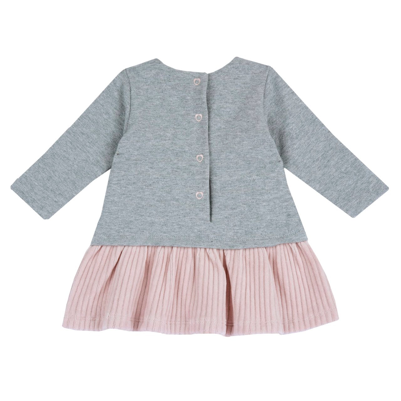 Vestito Grigio e Rosa Chicco