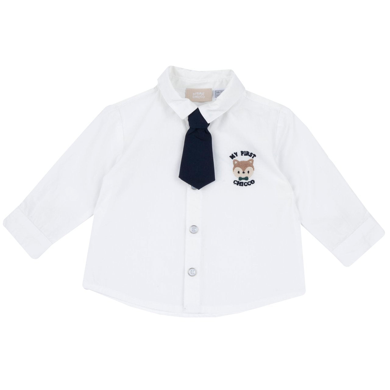 Camicia manica lunga con cravatta - Chicco