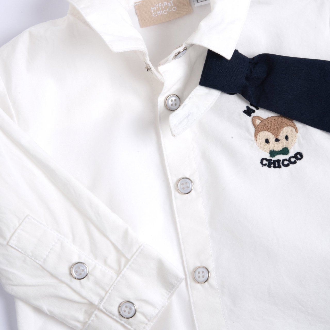 Camicia manica lunga con cravatta - Chicco