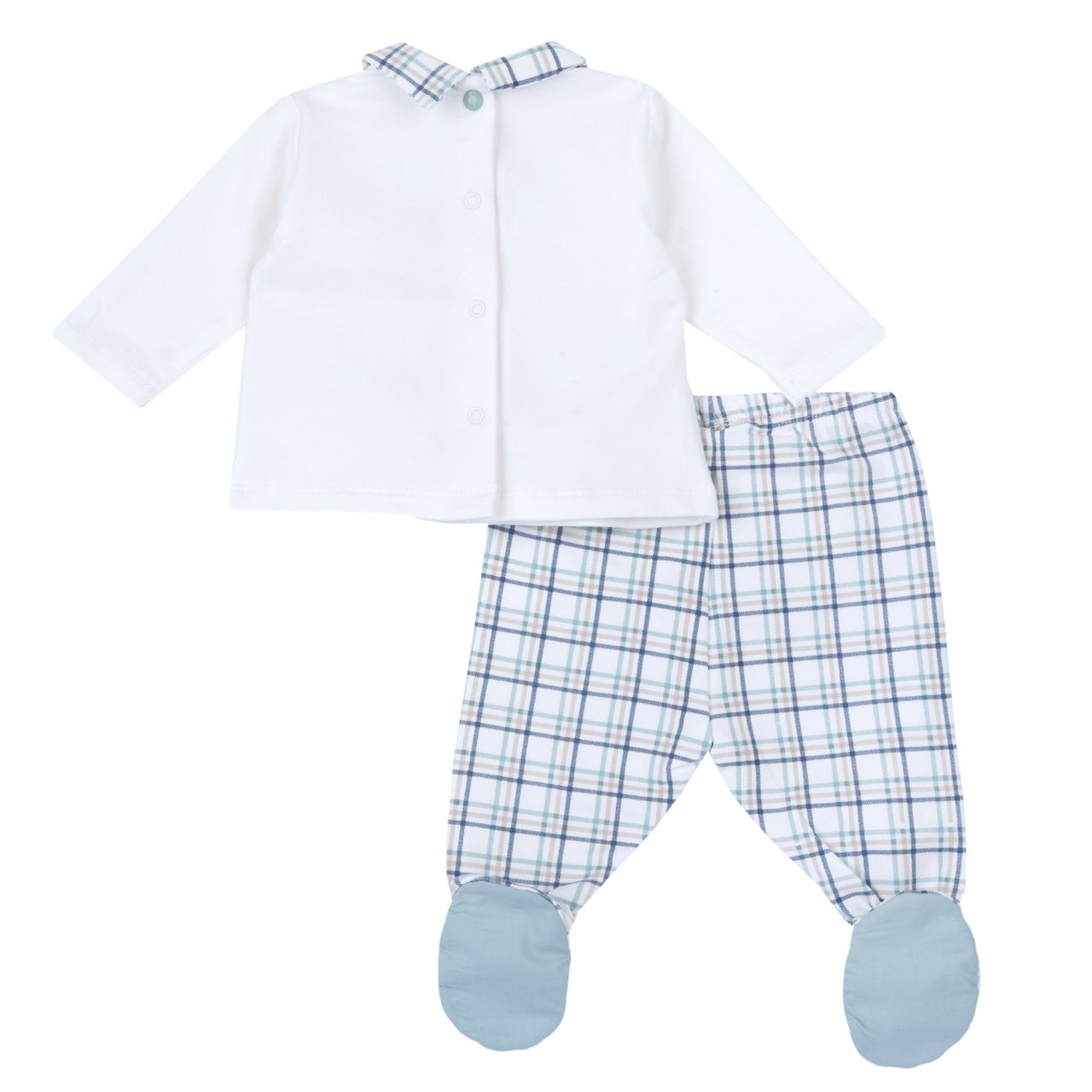 Completo 2pz. con piedini - Chicco