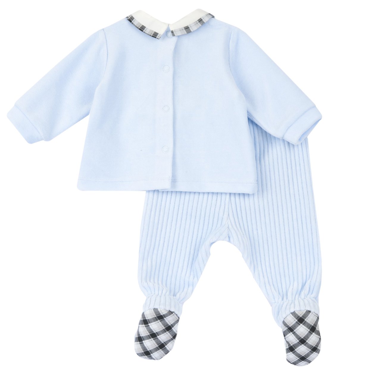 Completo 2pz ciniglia chicco