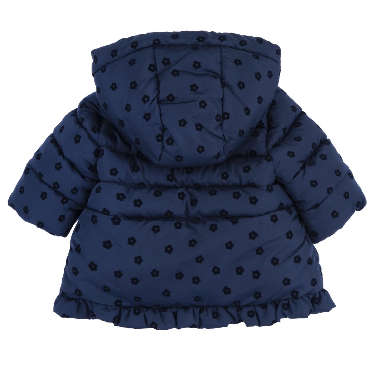 Giubbotto con cappuccio staccabile blu