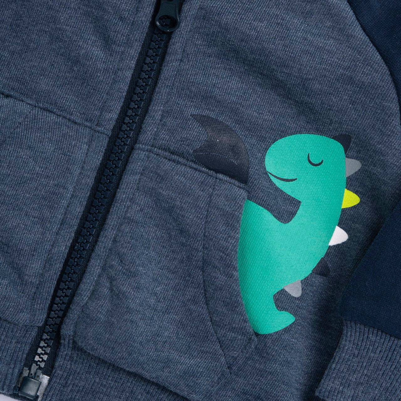 Felpa con zip dinosauro - Chicco