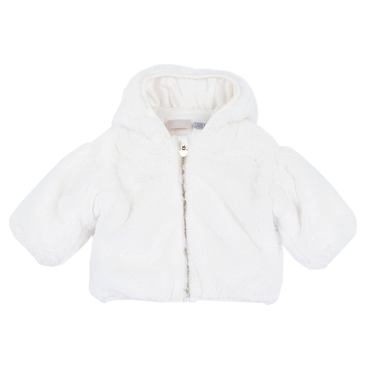 Cardigan con cappuccio e cerniera - Chicco