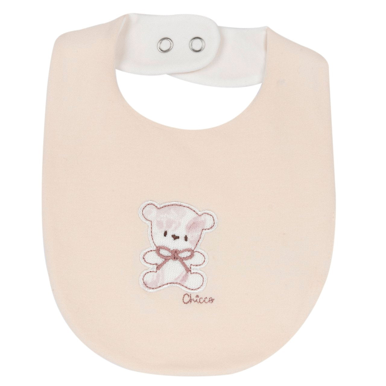 Bavaglino rosa orsetto - Chicco