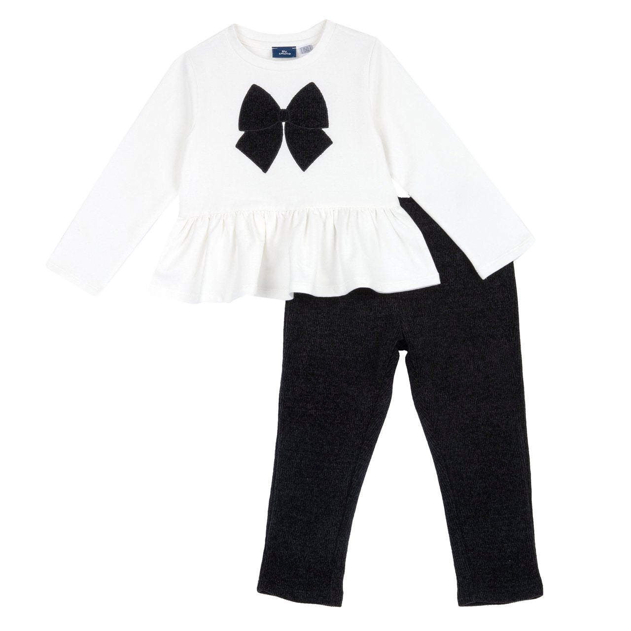 Completo con pantaloni in ciniglia - Chicco