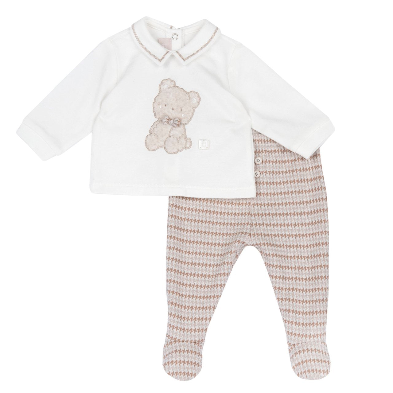 Completo 2pz con piedini - Chicco