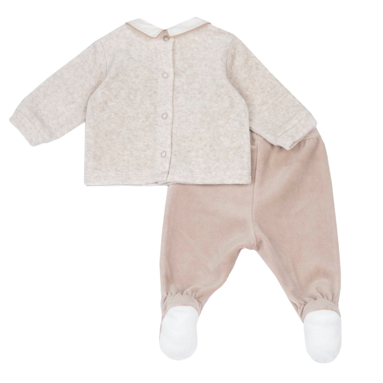 Completo maglia e pantaloni con piedini - Chicco