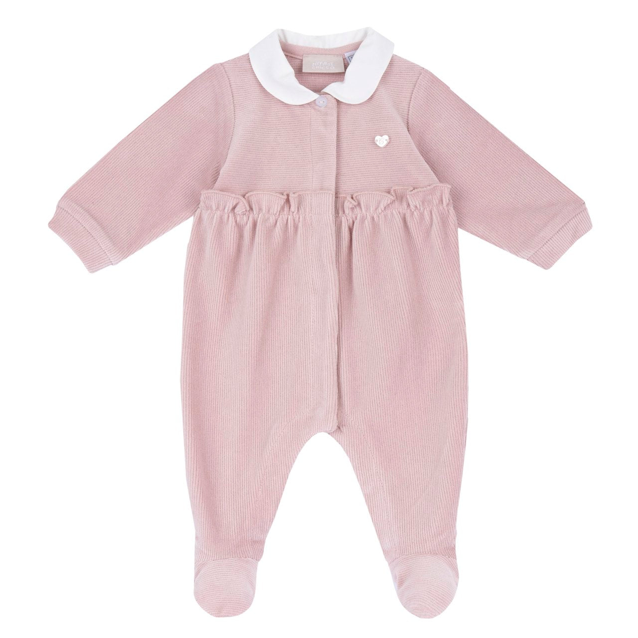 Tutina in ciniglia rosa - Chicco