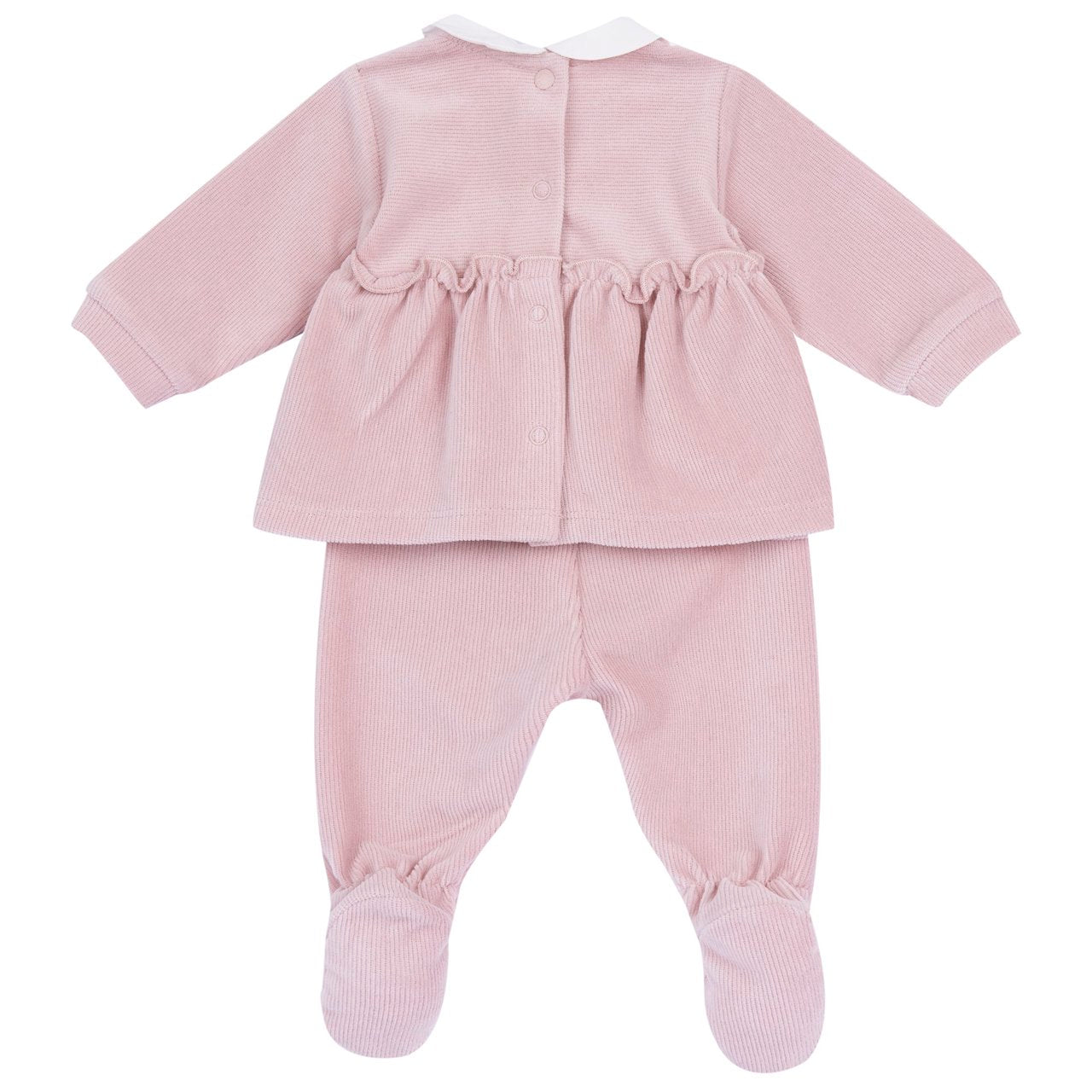 Tutina 2pz ciniglia a costine - Chicco