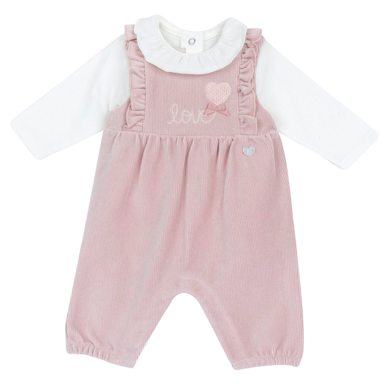 Completo body con salopette lunga - Chicco