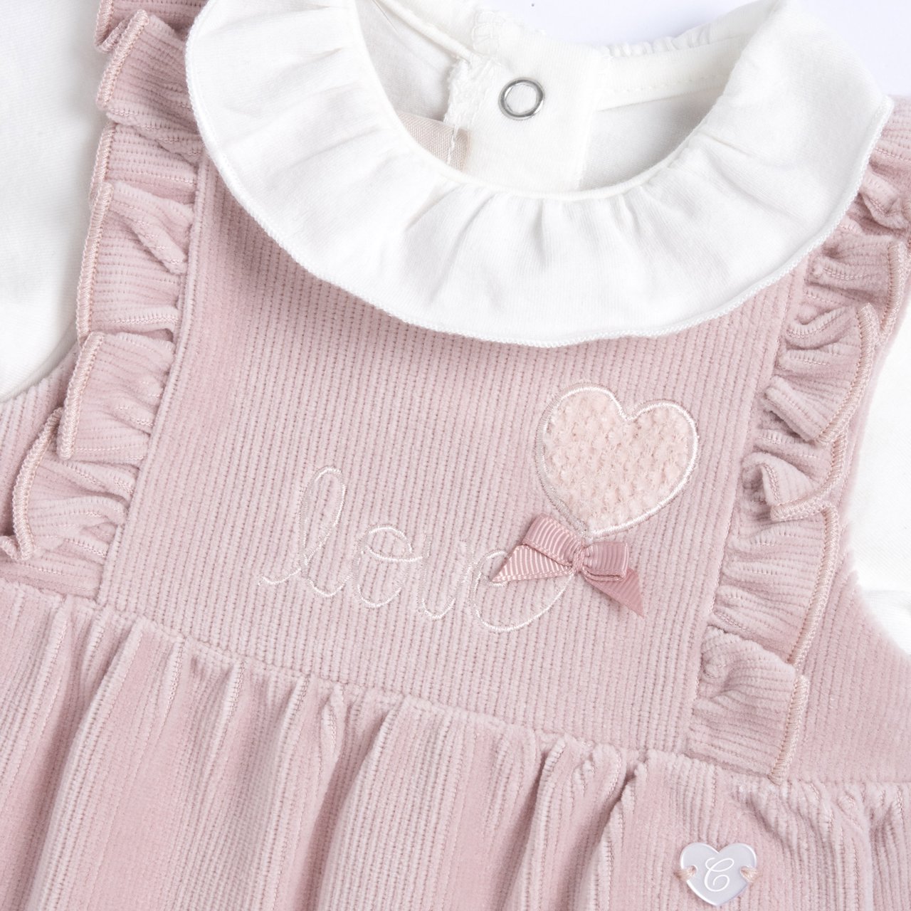 Completo body con salopette lunga - Chicco