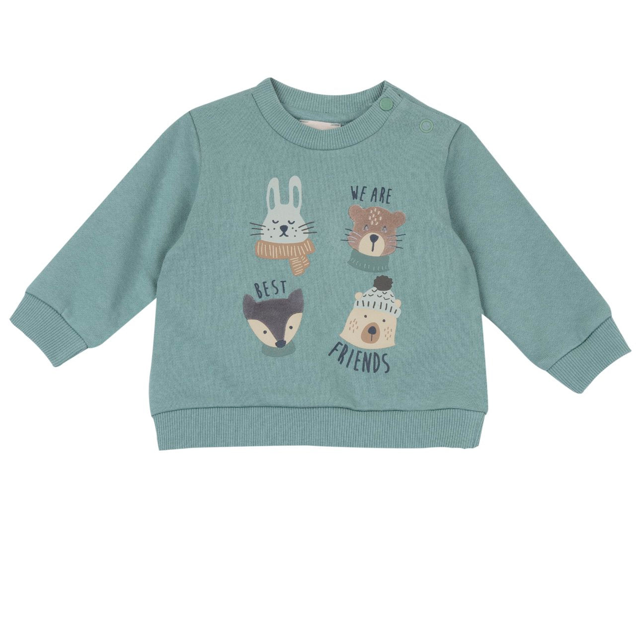 Completo con felpa girocollo e pantaloni - Chicco