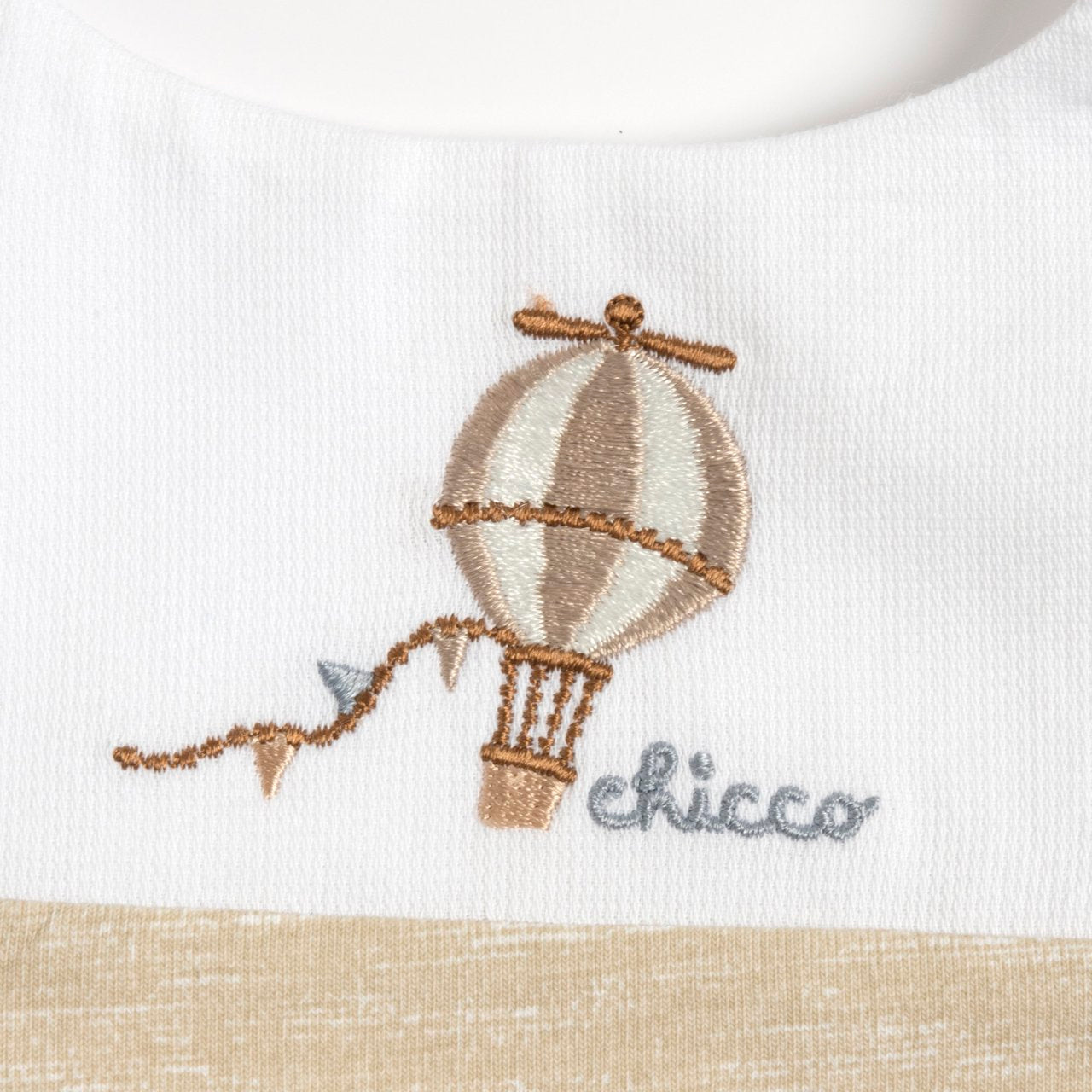 Bavaglino in piquet Mongolfiera - Chicco