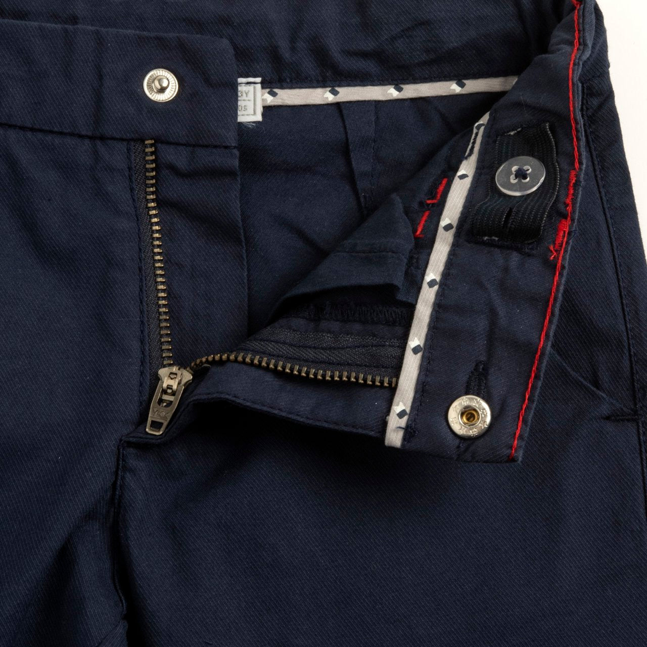 Pantaloni blu cotone elasticizzati - Chicco