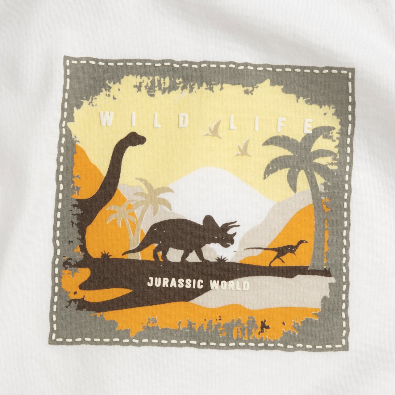 T-shirt dinosauri bianca - Chicco