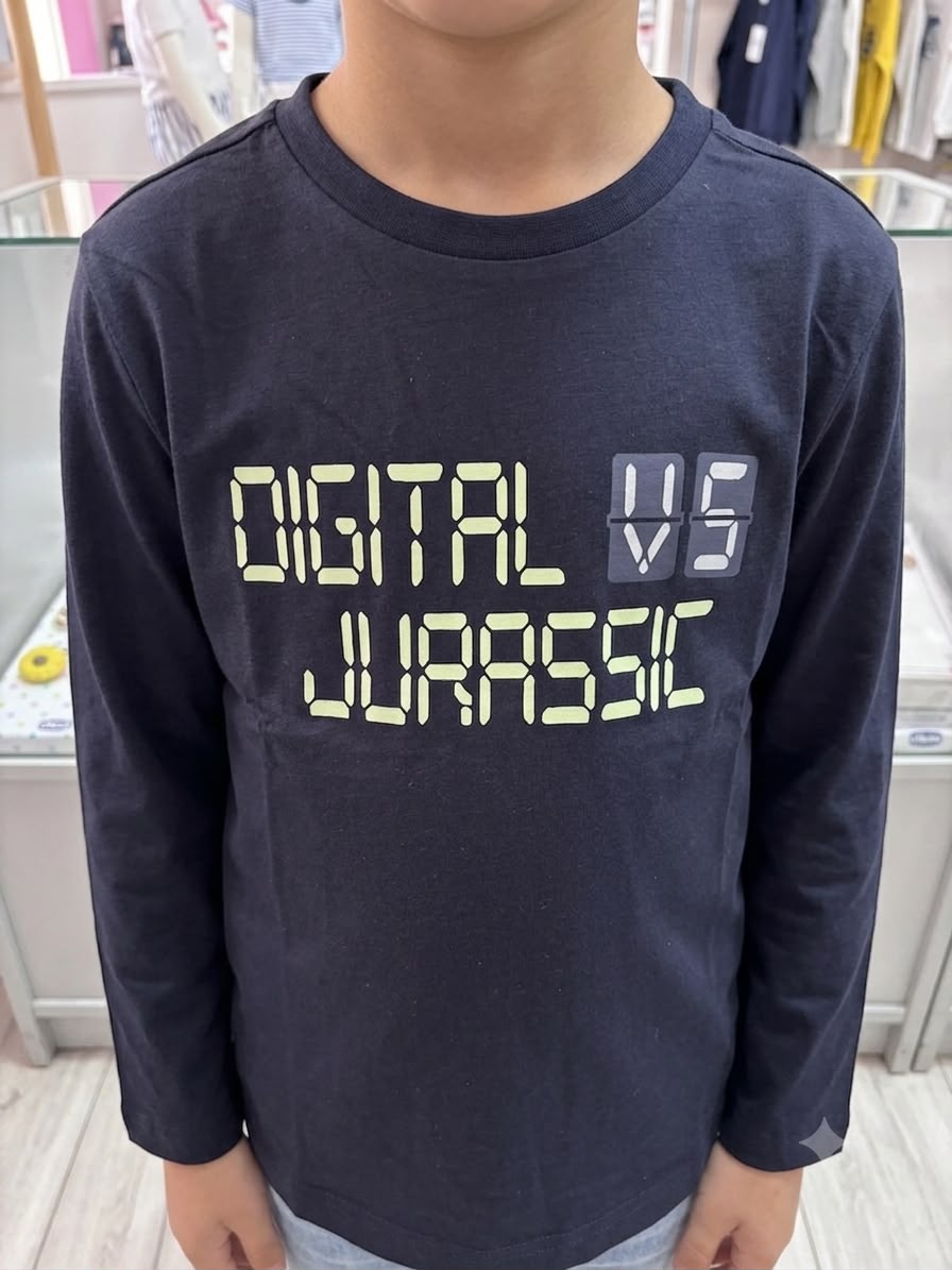 T-shirt "Digital vs Jurassic"- Chicco