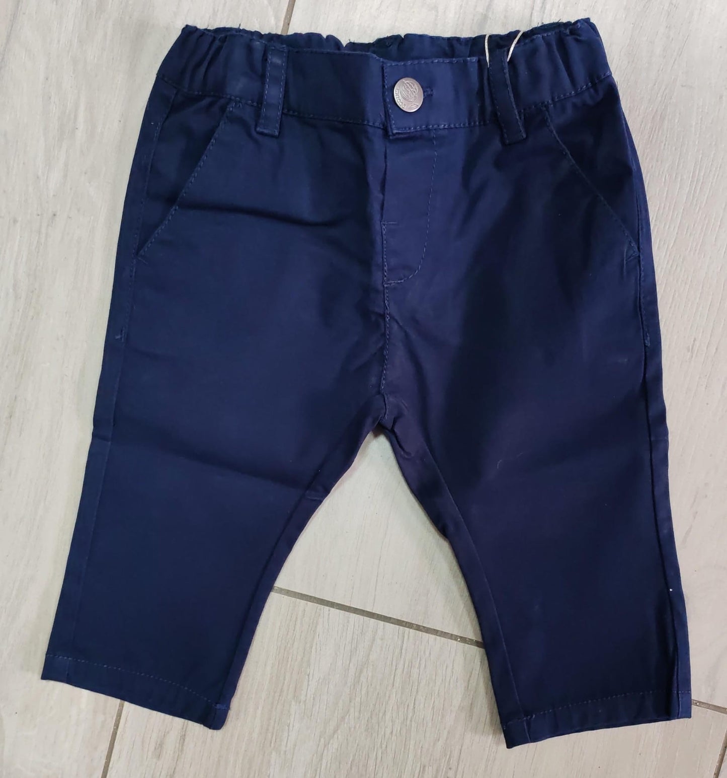 Pantaloni in cotone blu - Chicco