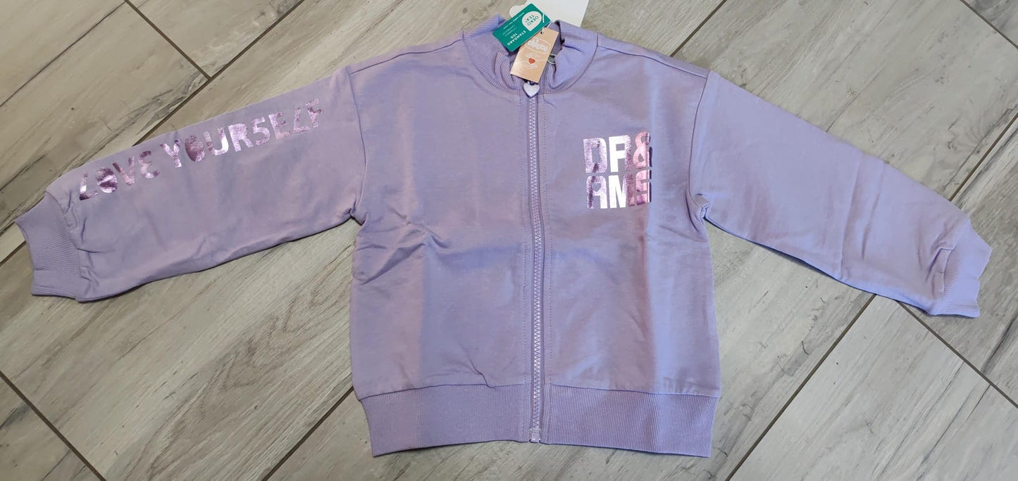 Felpa zip lilla - Chicco