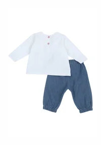 Set chicco maglia cuori rossi