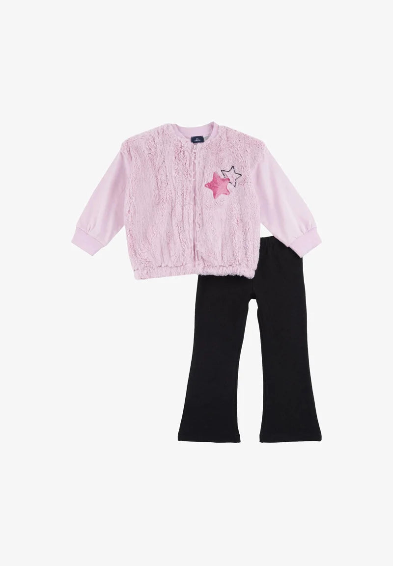 Tuta 2pz. con pantalone a zampa - Chicco