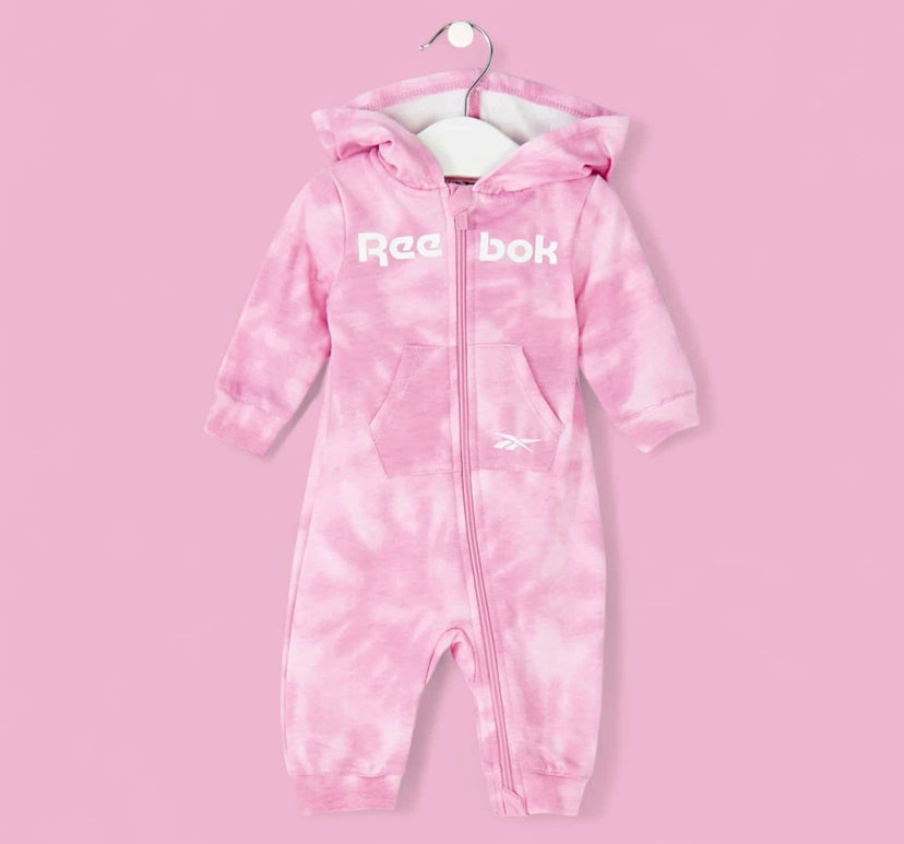Tuta intera rosa reebok