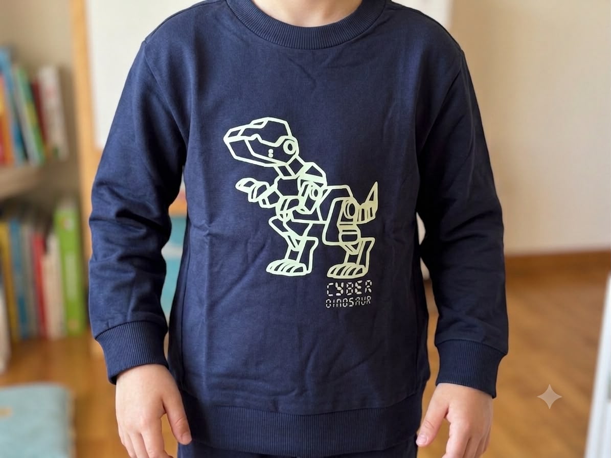 Felpa Cyber T-Rex- Chicco