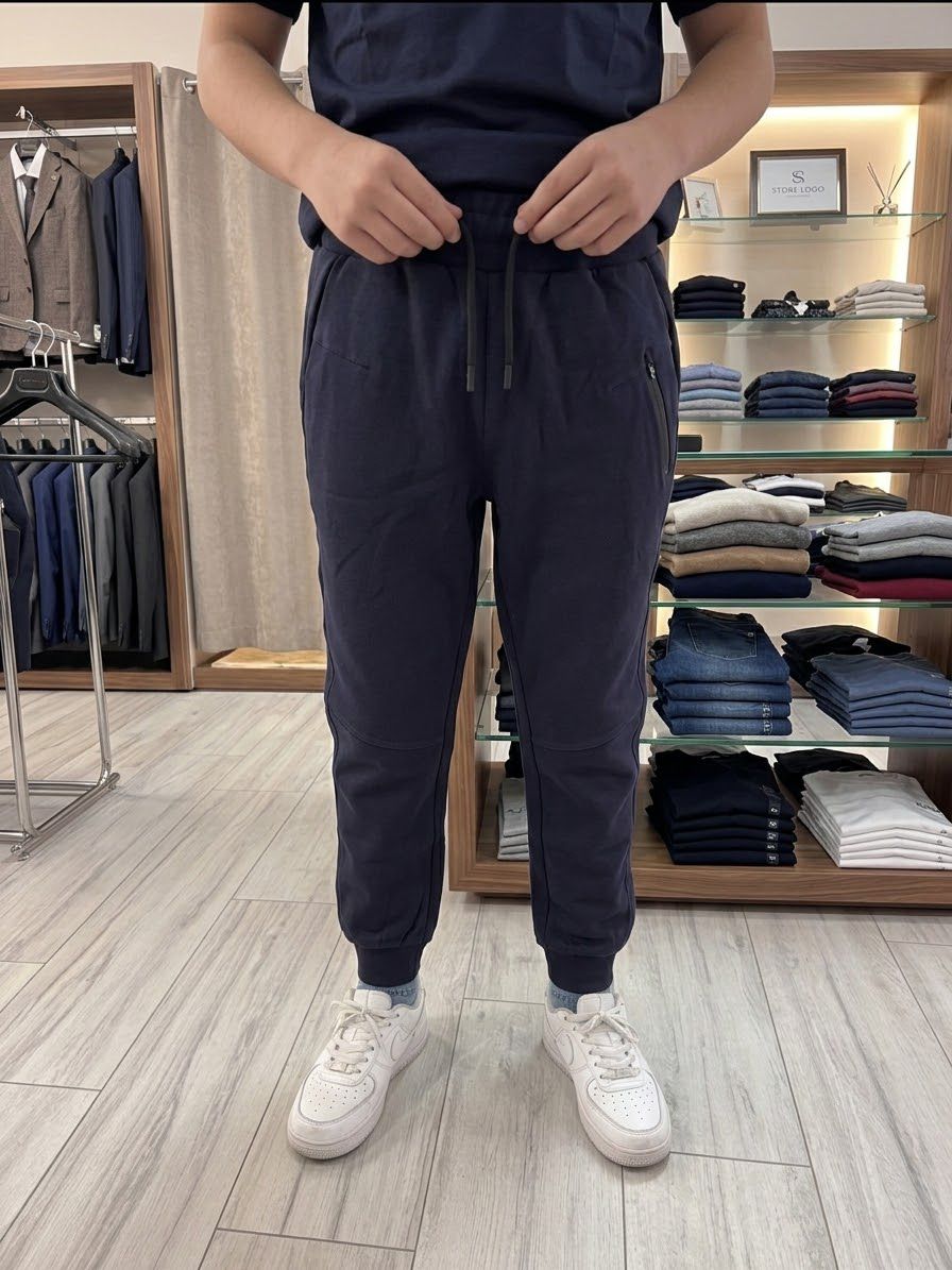 Pantaloni Tuta Blu- Chicco