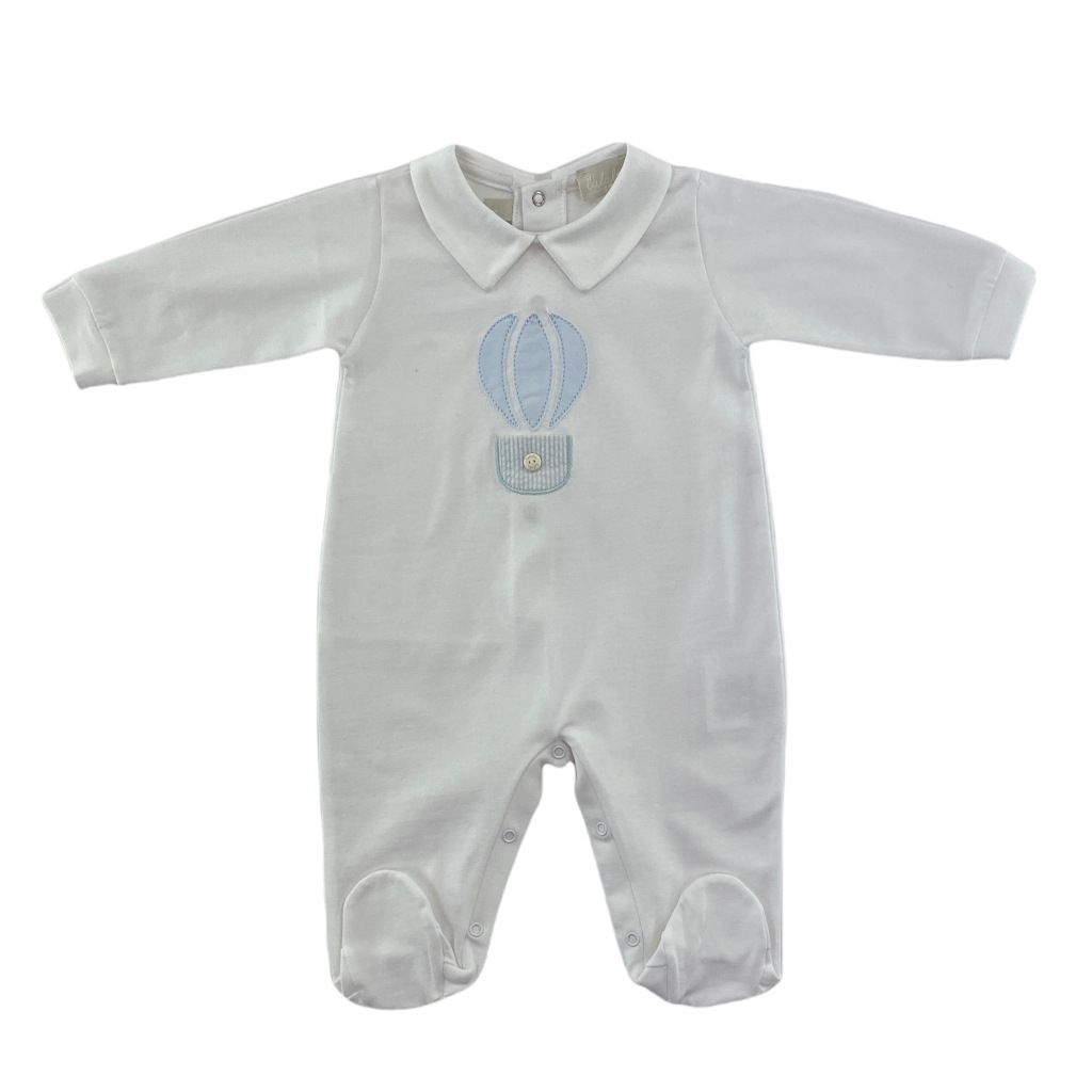 LALALÚ – Tutina in cotone bianca