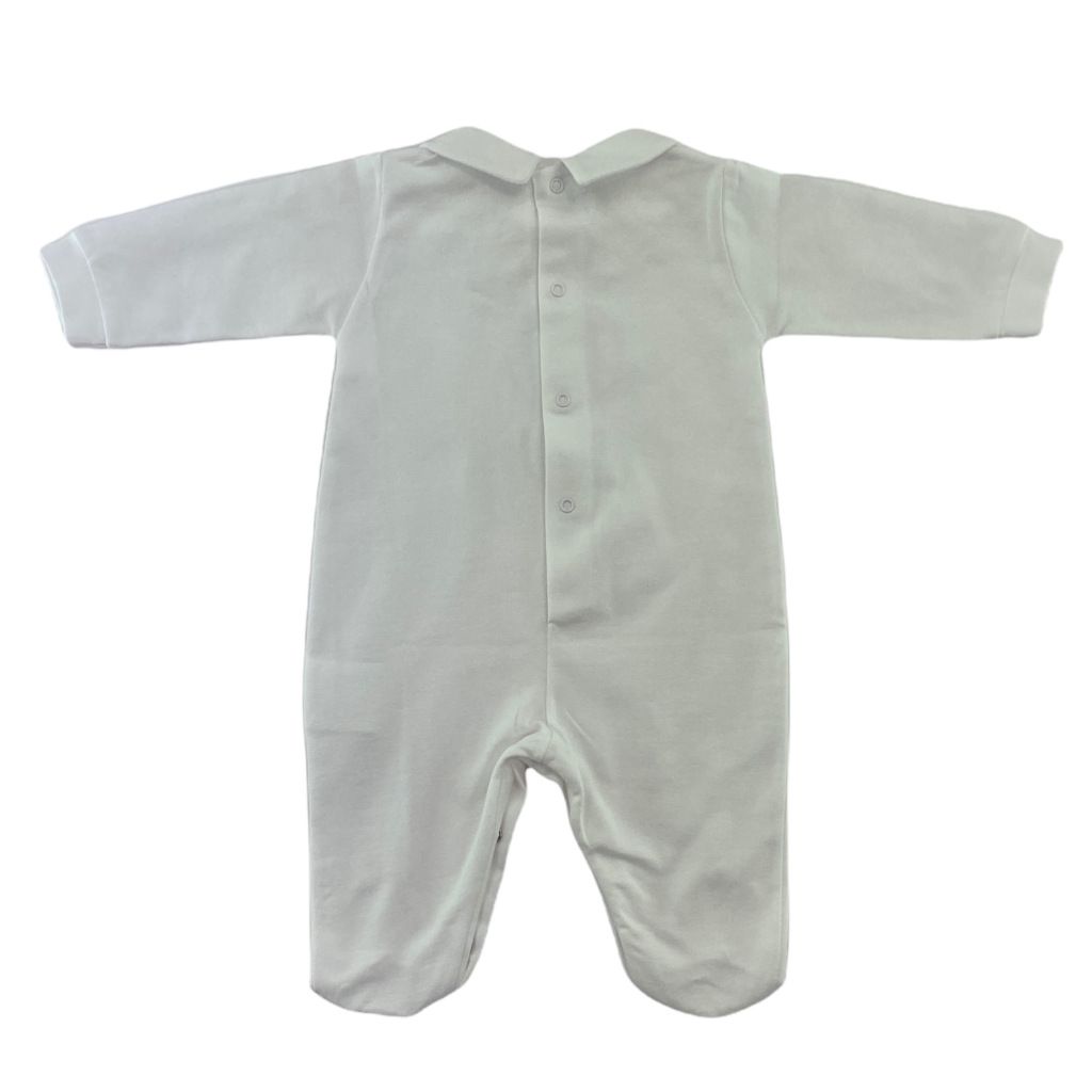 LALALÚ – Tutina in cotone bianca