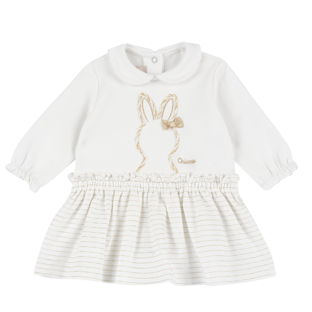 Vestito Chicco Coniglietto Oro
