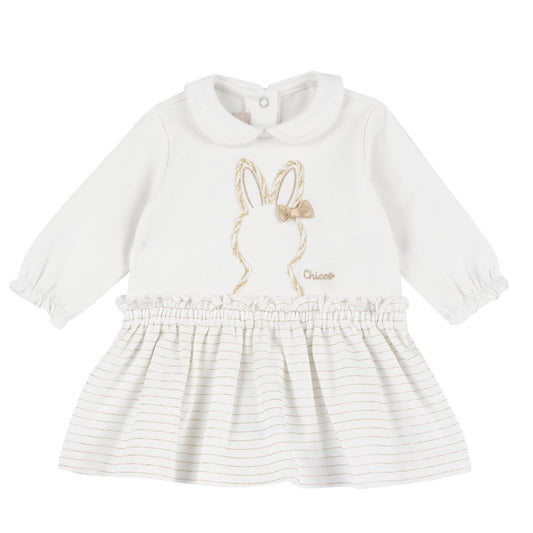 Vestito Chicco Coniglietto Oro