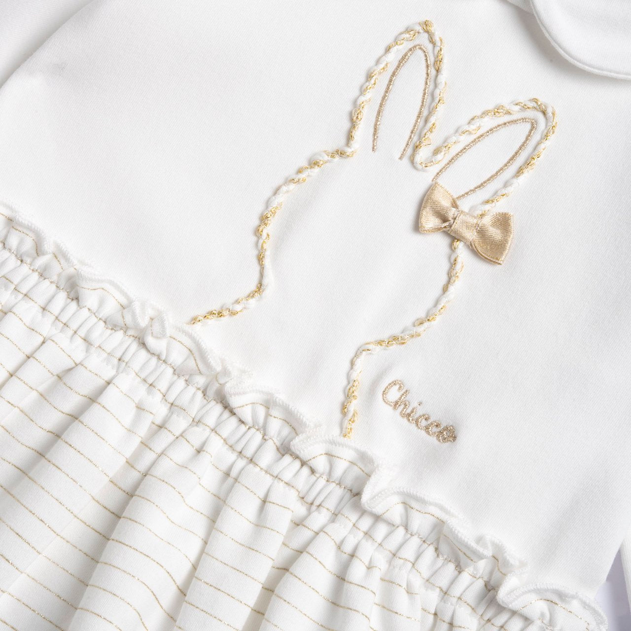 Vestito Chicco Coniglietto Oro