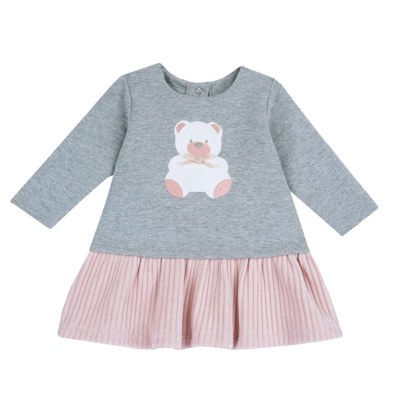 Vestito Grigio e Rosa Chicco