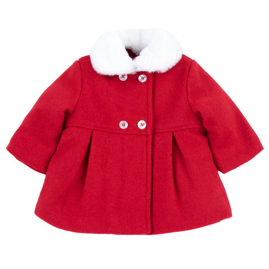 Cappotto rosso imbottito Chicco