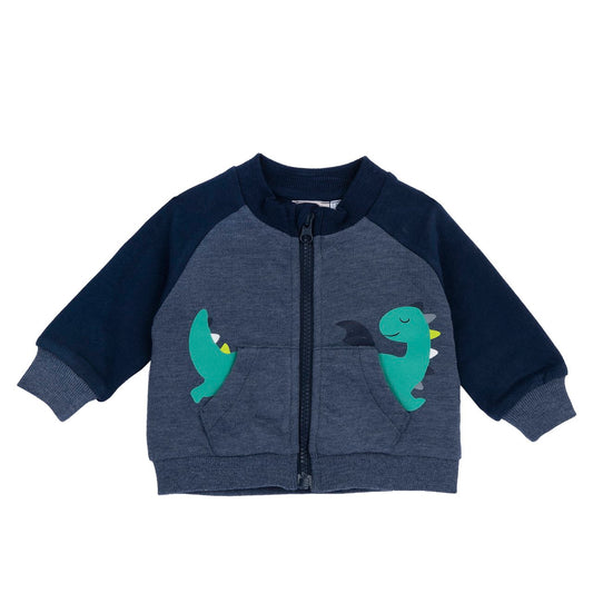 Felpa con zip dinosauro - Chicco