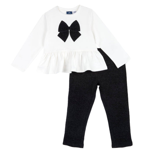 Completo con pantaloni in ciniglia - Chicco
