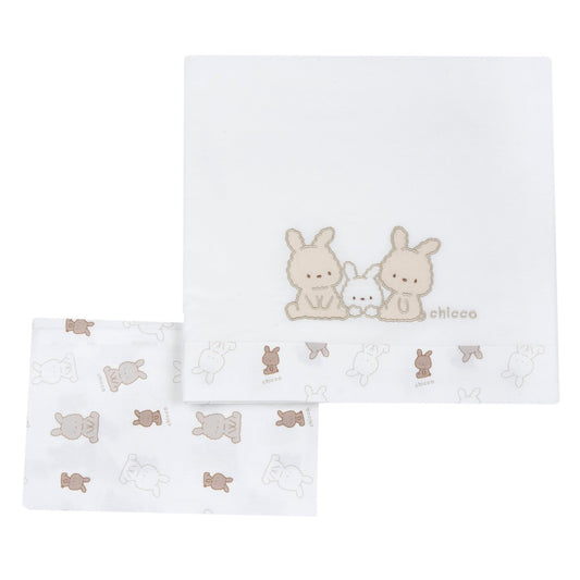 Set lenzuola coniglietti - Chicco