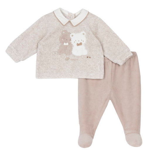Completo maglia e pantaloni con piedini - Chicco