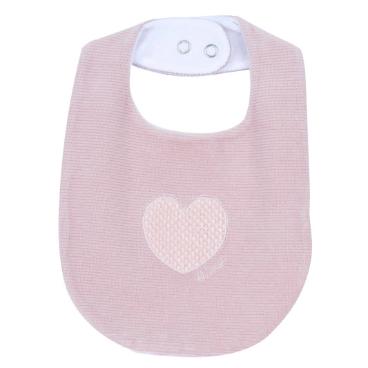 Bavaglino rosa ciniglia - Chicco