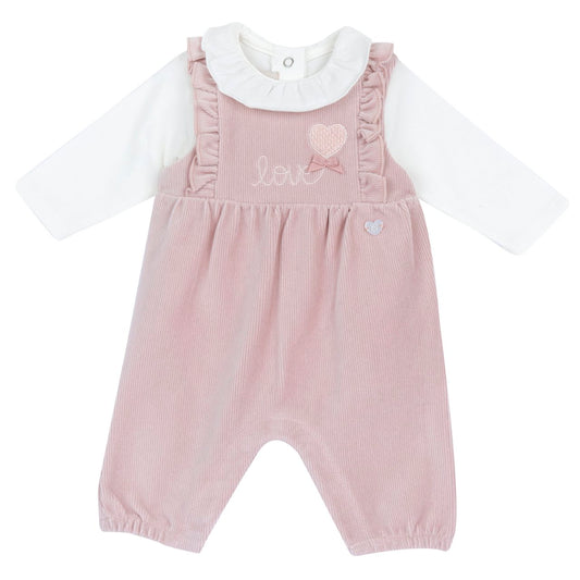 Completo body con salopette lunga - Chicco