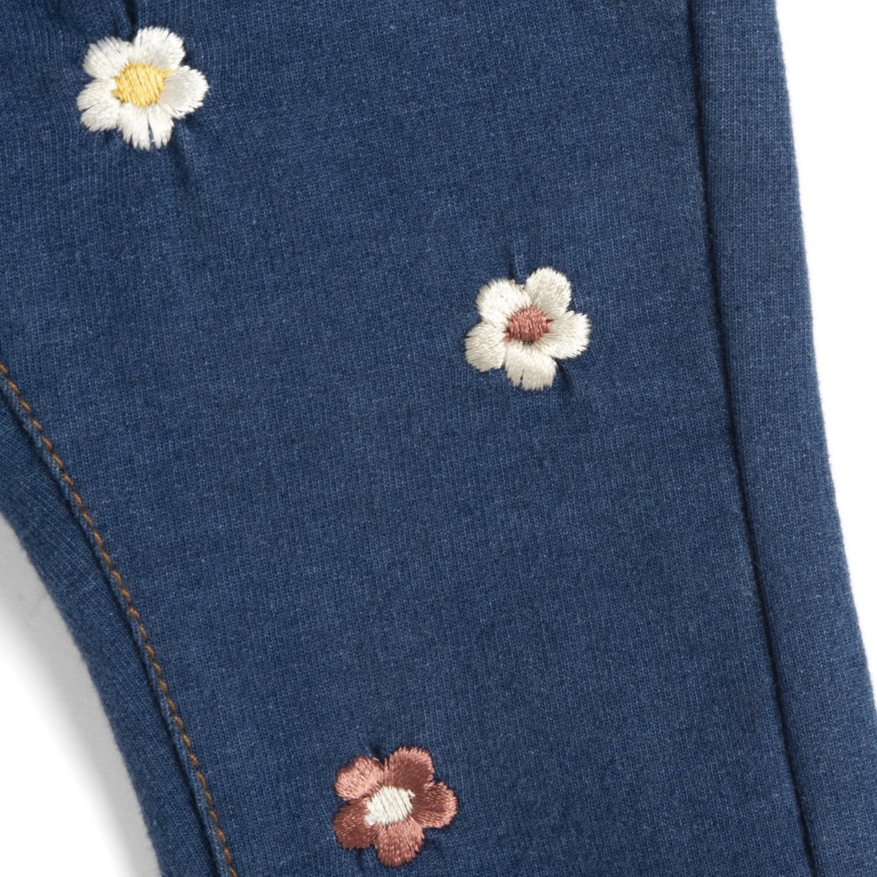 Pantaloni effetto denim ricamati - Chicco