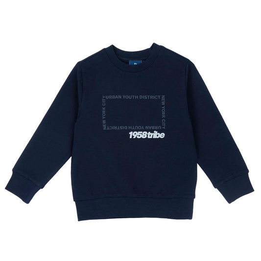 Felpa girocollo blu - Chicco