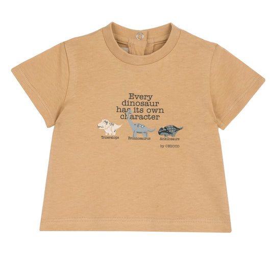 T-shirt senape Dino - Chicco