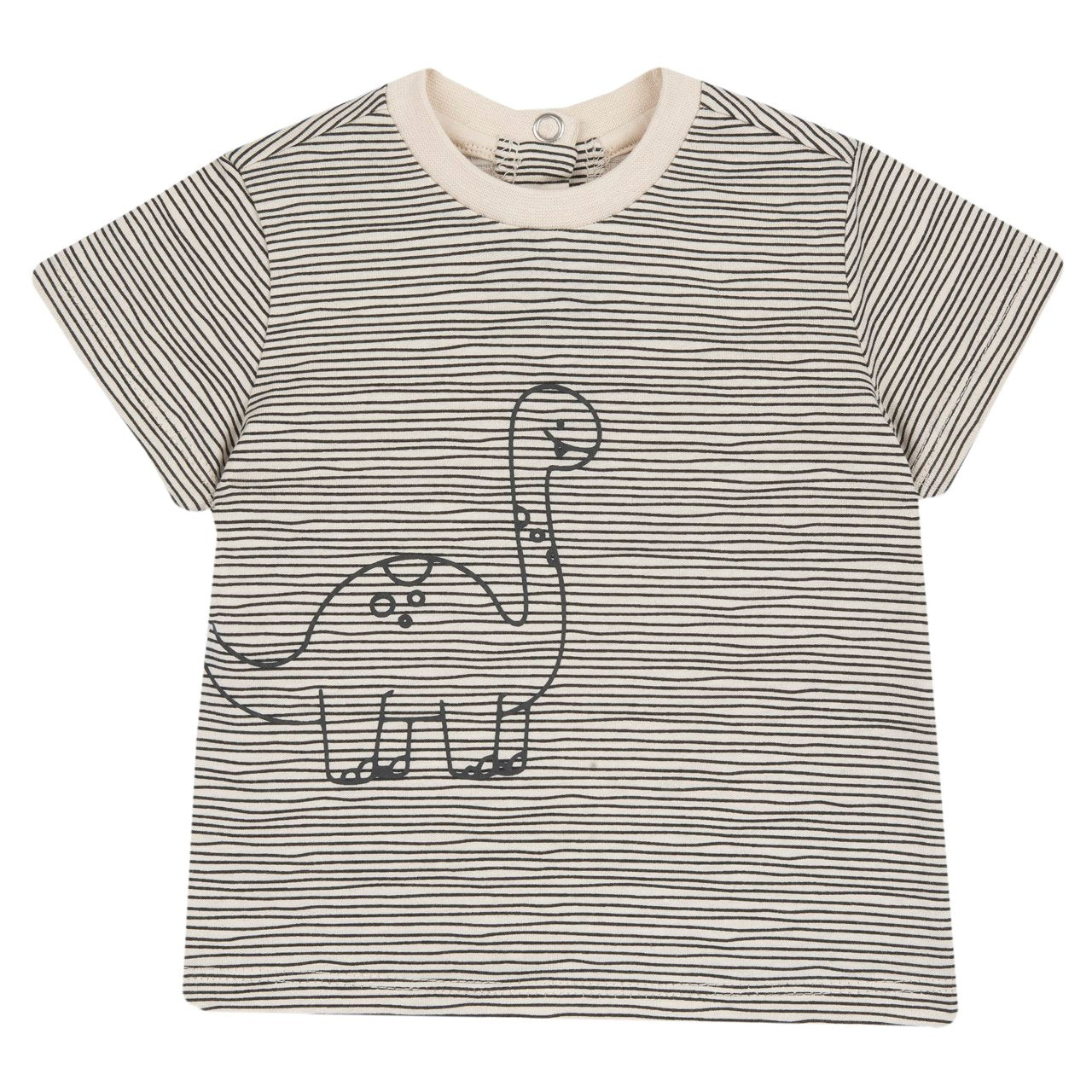 T-shirt a righe Dino - Chicco