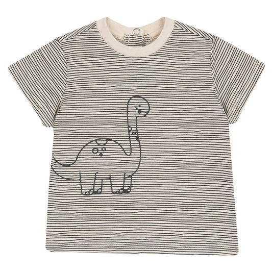 T-shirt a righe Dino - Chicco