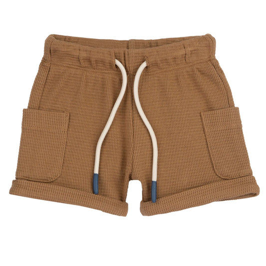 Pantaloncini nido d'ape marroni - Chicco