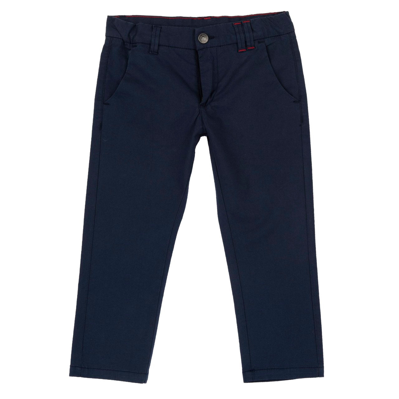 Pantaloni blu cotone elasticizzati - Chicco