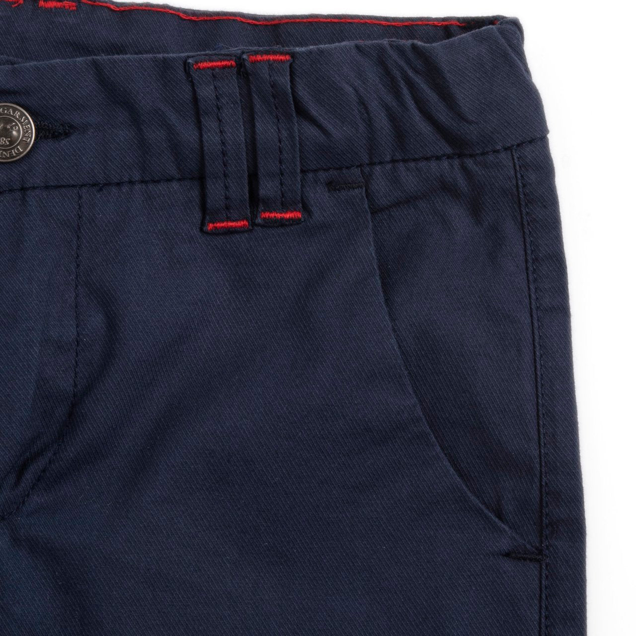 Pantaloni blu cotone elasticizzati - Chicco